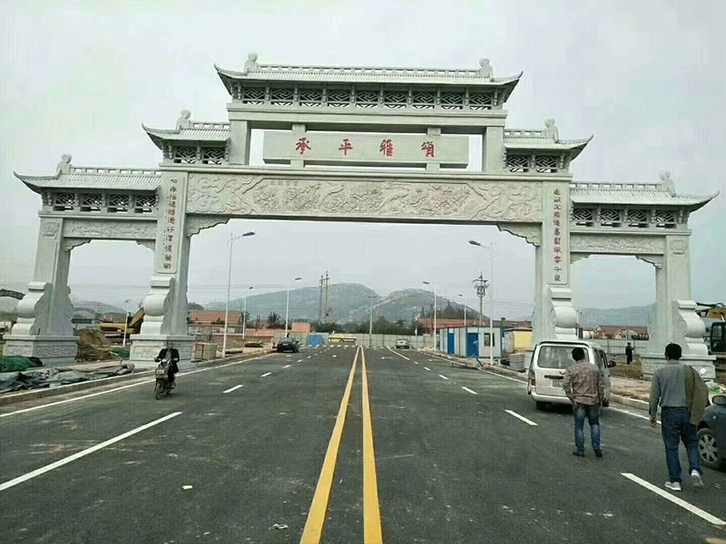 花崗巖石牌坊