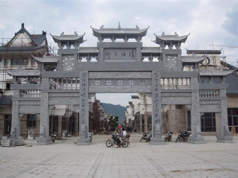 花崗巖石牌坊 花崗巖石牌坊